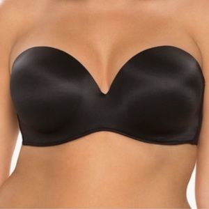 Cacique strapless black bra!